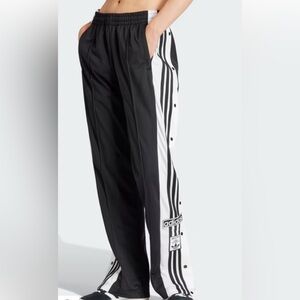 Adidas Adibreak Track Pants Side Snaps, Drawstring Zipped front pockets